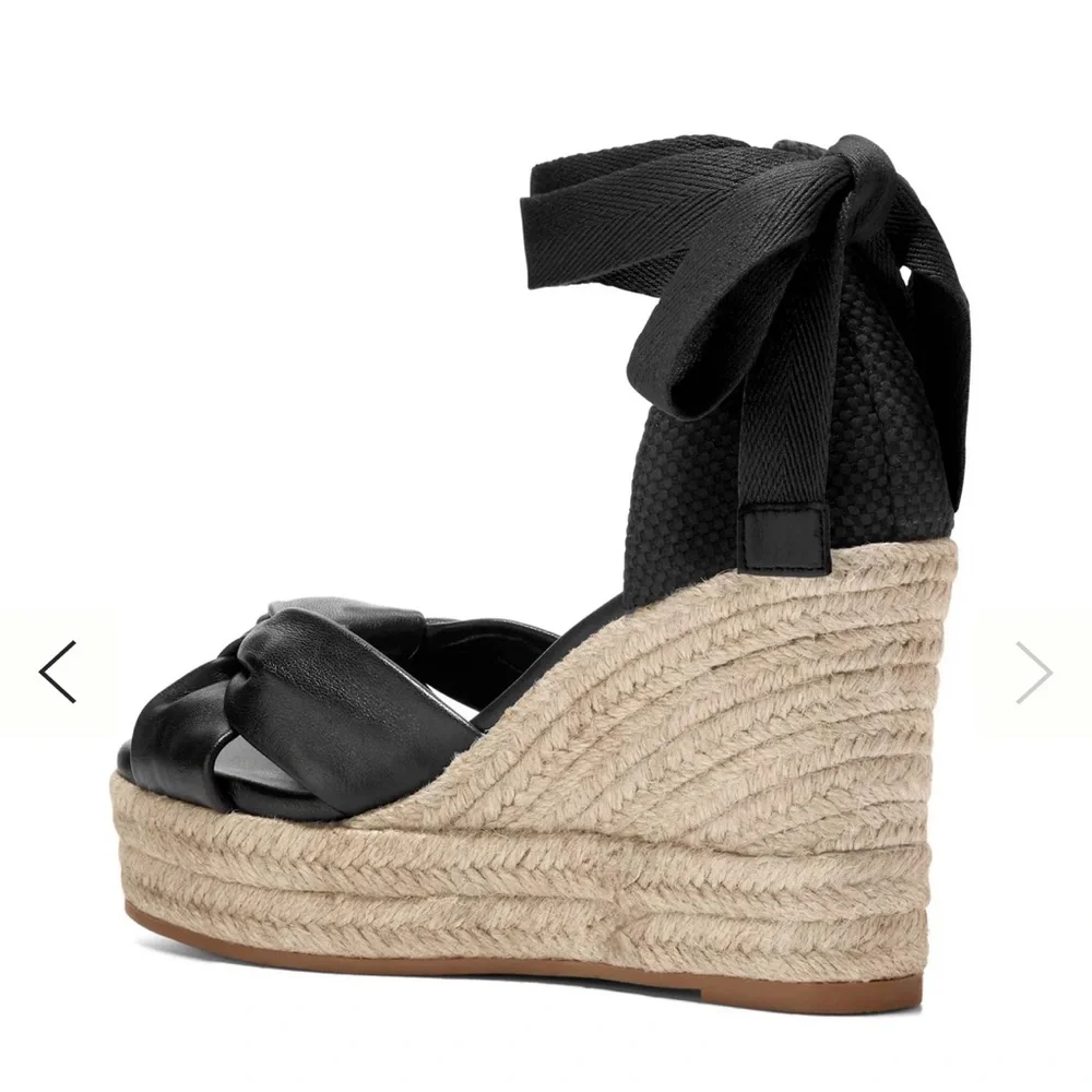 NEW $170 Cole Haan x Anthropologie Hampton Platform wedge sandals women size 6.5